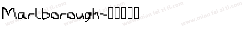 Marlborough字体转换