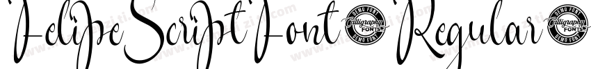 FelipeScriptFont-Regular字体转换