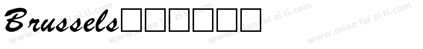 Brussels字体转换