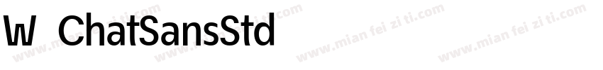 WéChatSansStd字体转换