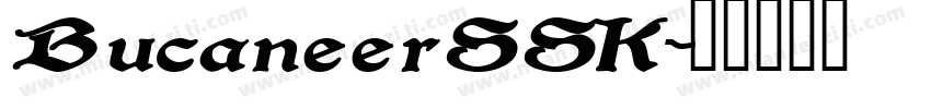 BucaneerSSK字体转换