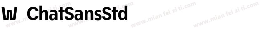 WéChatSansStd字体转换