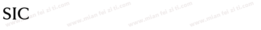 SIC65字体转换