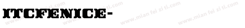 itcfenice字体转换