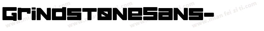 GrindstoneSans字体转换