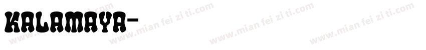 kalamaya字体转换