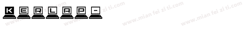 Kerlap字体转换