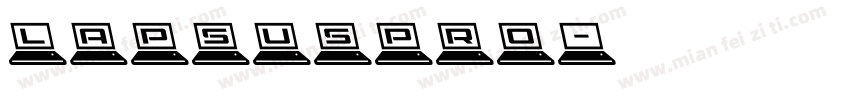 lapsuspro字体转换