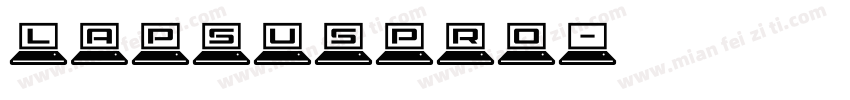 lapsuspro字体转换