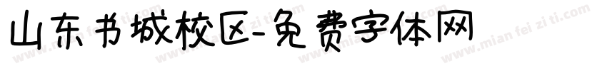 山东书城校区字体转换