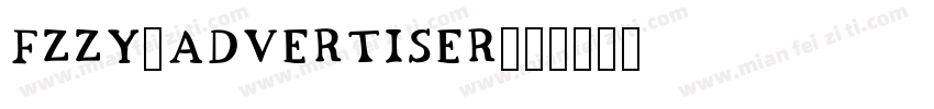 FZZY-Advertiser字体转换