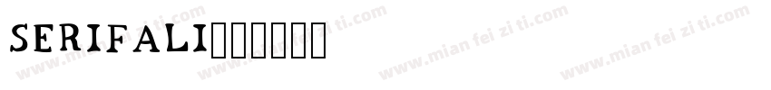 Serifali字体转换