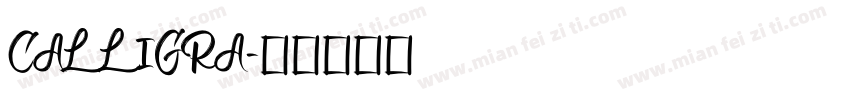 CALLIGRA字体转换