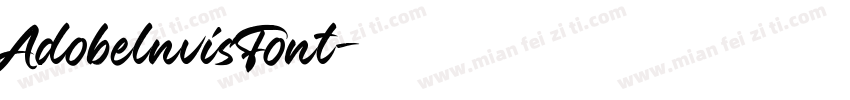 AdobelnvisFont字体转换