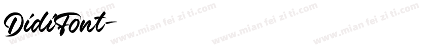 DidiFont字体转换