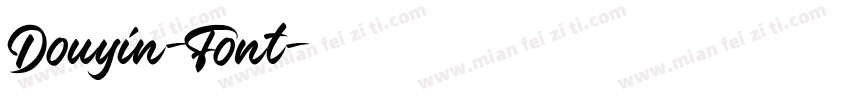 Douyin-Font字体转换