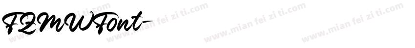 FZMWFont字体转换