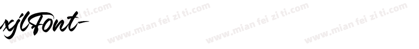 xjlFont字体转换