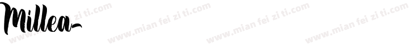 Millea字体转换