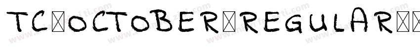 TC-October-Regular字体转换