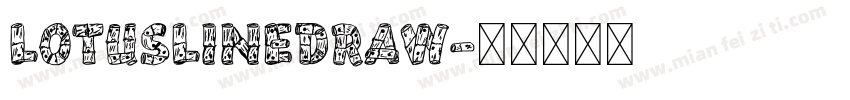 LotusLineDraw字体转换
