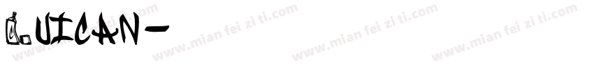 Cuican字体转换