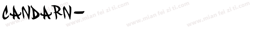 candarn字体转换