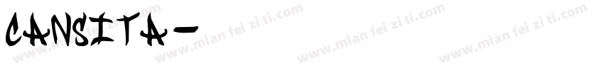 cansita字体转换