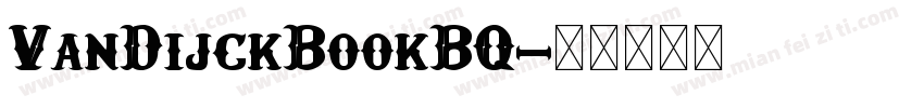 VanDijckBookBQ字体转换