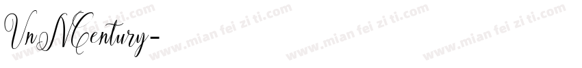 VnNCentury字体转换