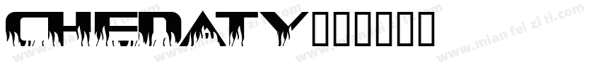 Chedaty字体转换