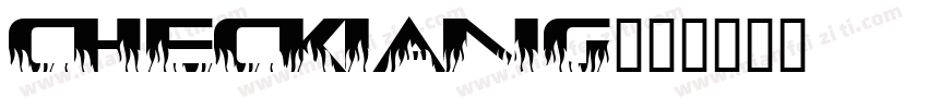 checkiang字体转换