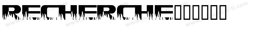 recherche字体转换