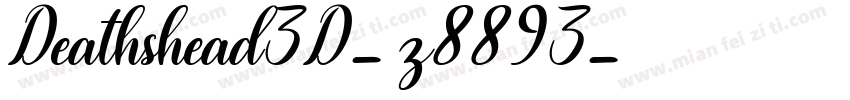 Deathshead3D-z8893字体转换