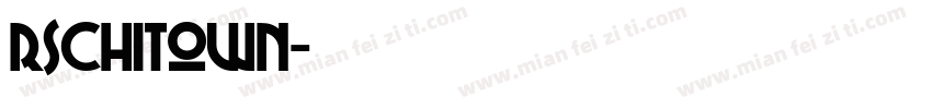 RSChiTown字体转换