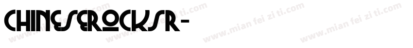 chineserocksr字体转换