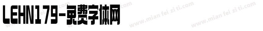 LEHN179字体转换