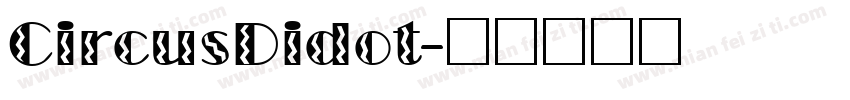 CircusDidot字体转换