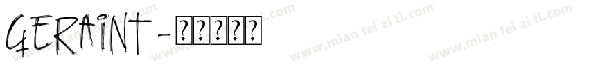 Geraint字体转换