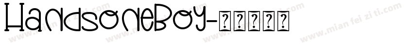 HandsoneBoy字体转换