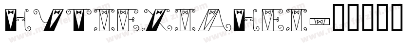 HYTieXiaHei字体转换