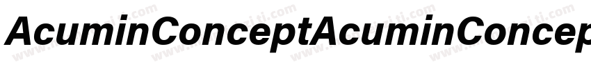 AcuminConceptAcuminConcept字体转换