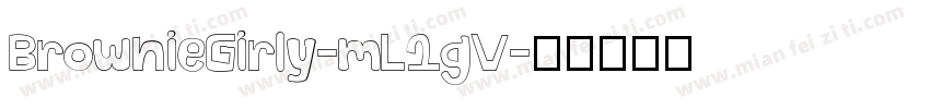 BrownieGirly-mL1gV字体转换