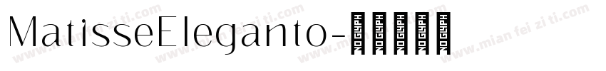 MatisseEleganto字体转换