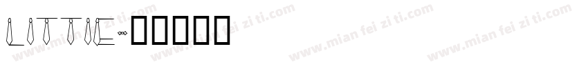 littie字体转换