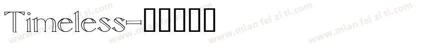 Timeless字体转换