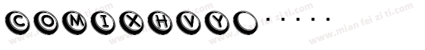 COMIXHVY字体转换