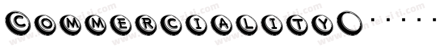 Commerciality字体转换