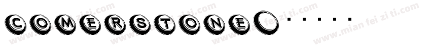 comerstone字体转换