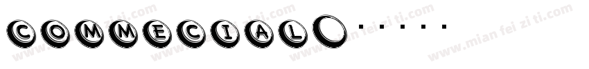 commecial字体转换